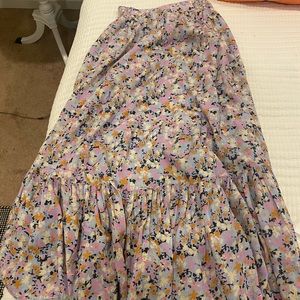 Free people maxi skirt